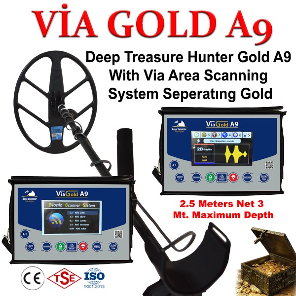 Via Gold A9 Gold Metal Detector