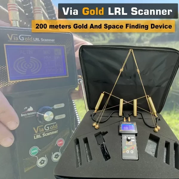gold metal detector area scan device, area scan detector, area scan tool, via gold lrl scanner