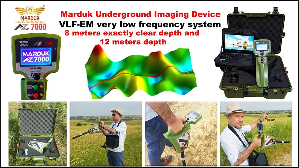 marduk az gold underground scanning radar, underground scanning radar, underground imaging radar, underground scanning