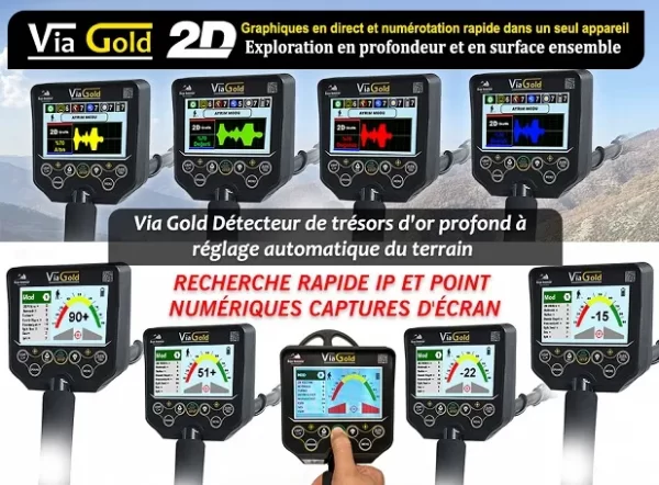 Détecteur De Métaux Détecteur D'or Longue Portée étanche Haute