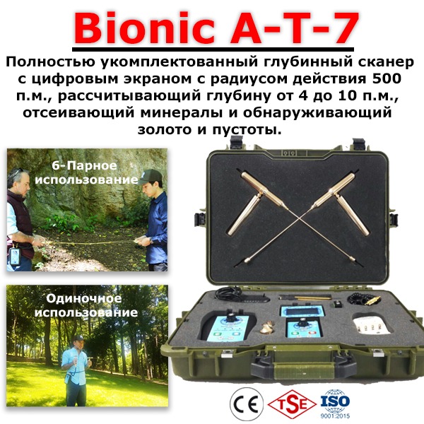 Bionic A-T-7 Pro Детектор поля сканирования