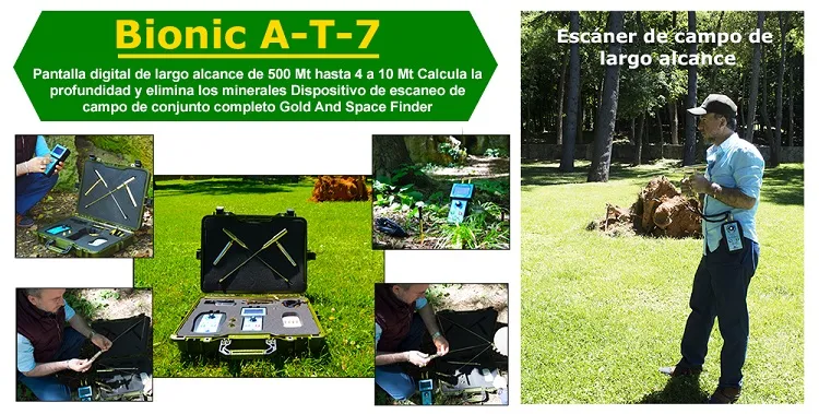 Bionic A-T-7 Pro Dispositivo Detector de Escaneo de Campo