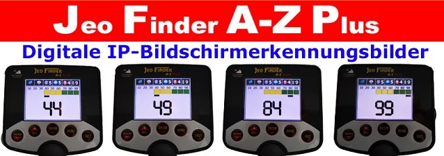 JeoFinder A-Z Plus Deep Gold Metall Detektor