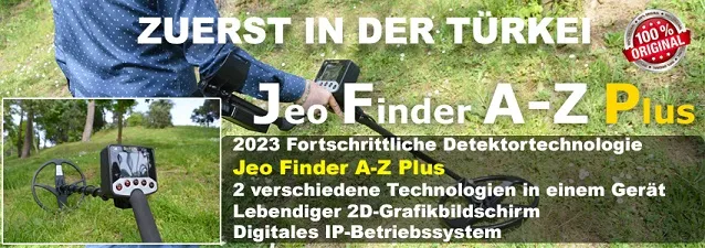 JeoFinder A-Z Plus Deep Gold Metall Detektor