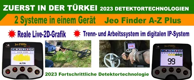 JeoFinder A-Z Plus Deep Gold Metall Detektor