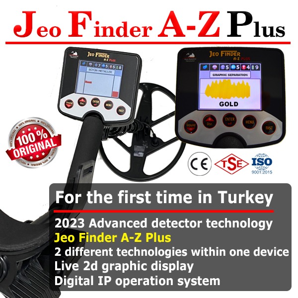 JeoFinder A-Z Plus Deep Gold Metal Detector