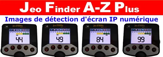 JeoFinder A-Z Plus Détecteur de Métaux en or Profond
