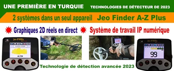 JeoFinder A-Z Plus Détecteur de Métaux en or Profond
