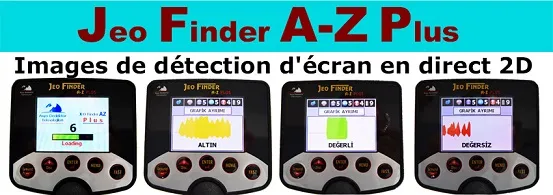 JeoFinder A-Z Plus Détecteur de Métaux en or Profond