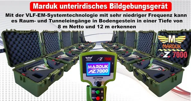 Marduk A-Z 7000 Radar mit Unterirdischer Abtastung