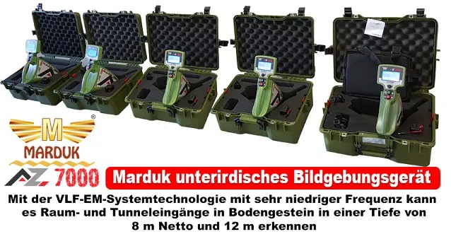 Marduk A-Z 7000 Radar mit Unterirdischer Abtastung