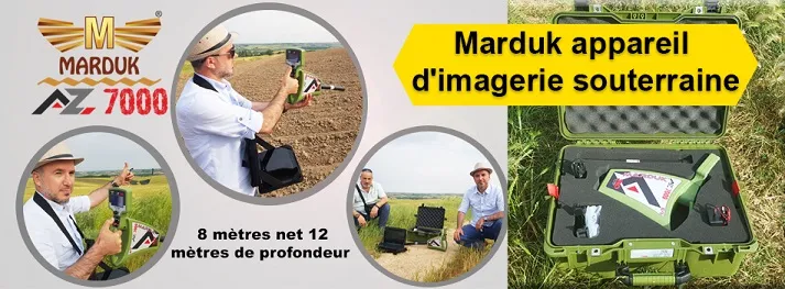 Marduk A-Z 7000 Radar à Balayage Souterrain