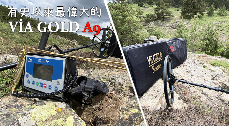 Via Gold A9 黄金金属探测器