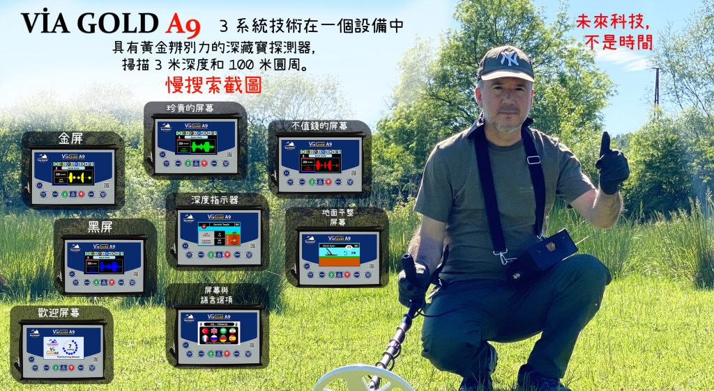 Via Gold A9 黄金金属探测器