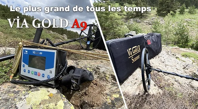 Via Gold A9 Or Détecteur de Métaux