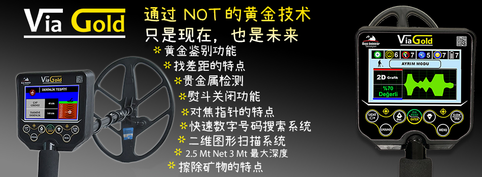 Via Gold 黄金金属探测器