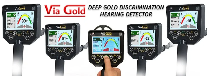 High Quality Cheap Metal Detector, Via Gold Deep Treasure Gold Metal Detector, Treasure Gold Detector with Screen, Deep Metal Gold Detector
