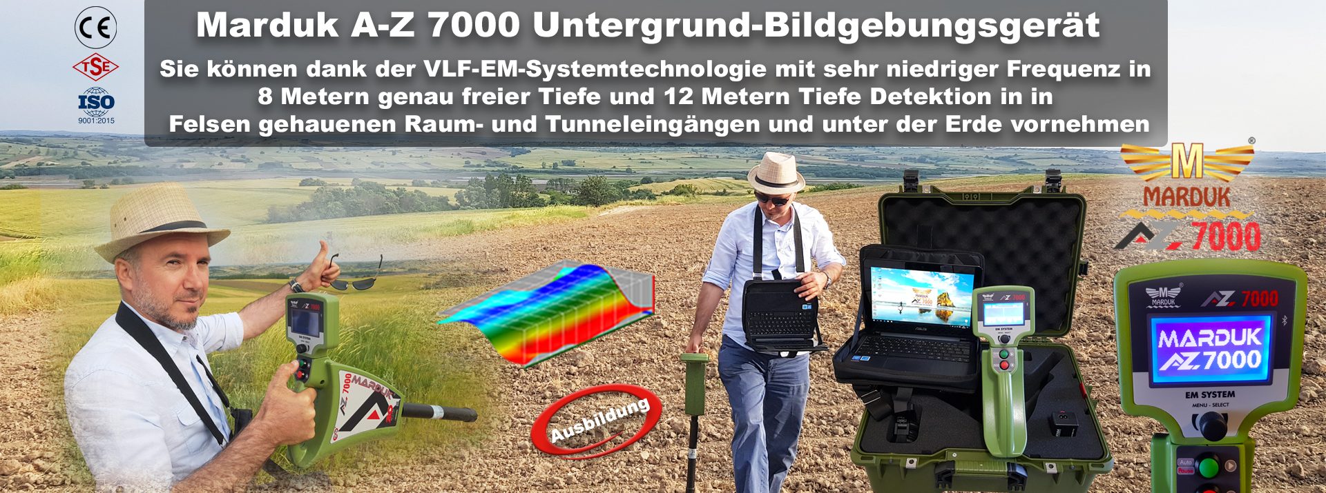 Marduk A-Z 7000 Radar mit Unterirdischer Abtastung