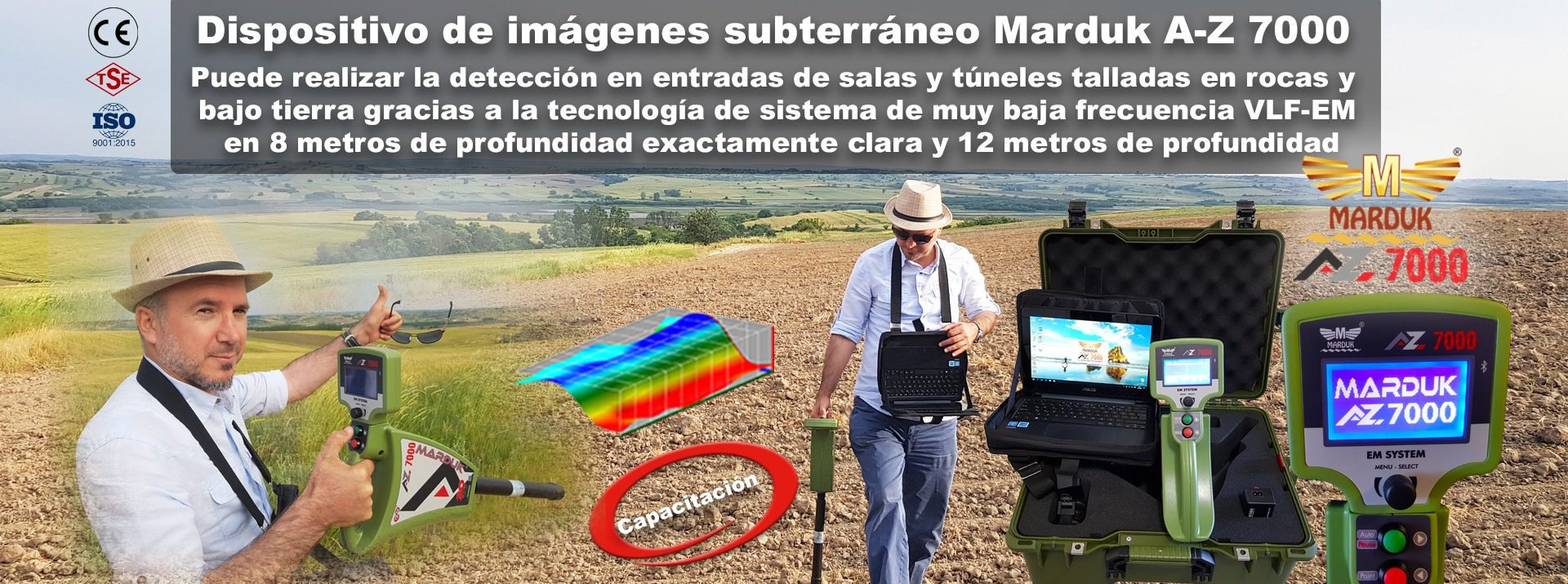 Marduk A-Z 7000 Radar de exploración subterráneo